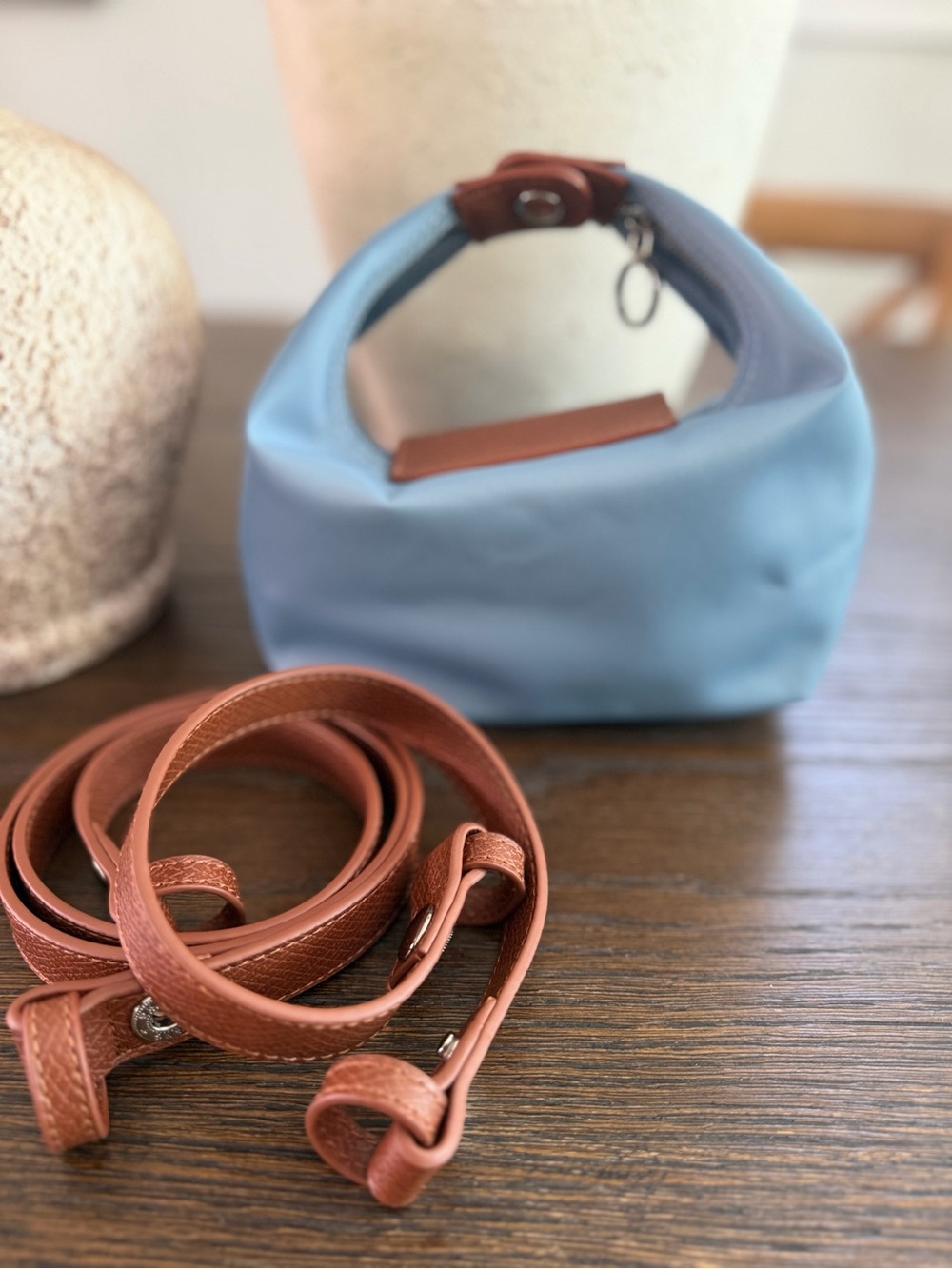Versatile Small Nylon Foldable Handbag - Picture 6 of 10